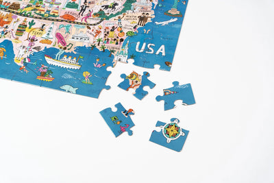 See the USA! 100 Piece Puzzle