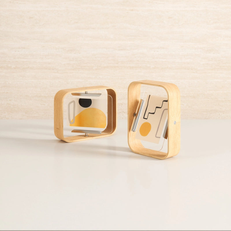 Bellwood Desk Frame in Natural Wood- 5x7