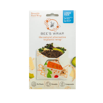 Bee's Wrap, Assorted Lunch 3 Pack - Garden Party
