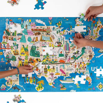 See the USA! 100 Piece Puzzle