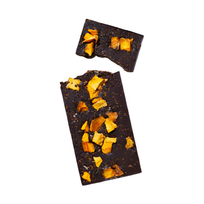 Mango Chili Date-Sweetened Dark Chocolate