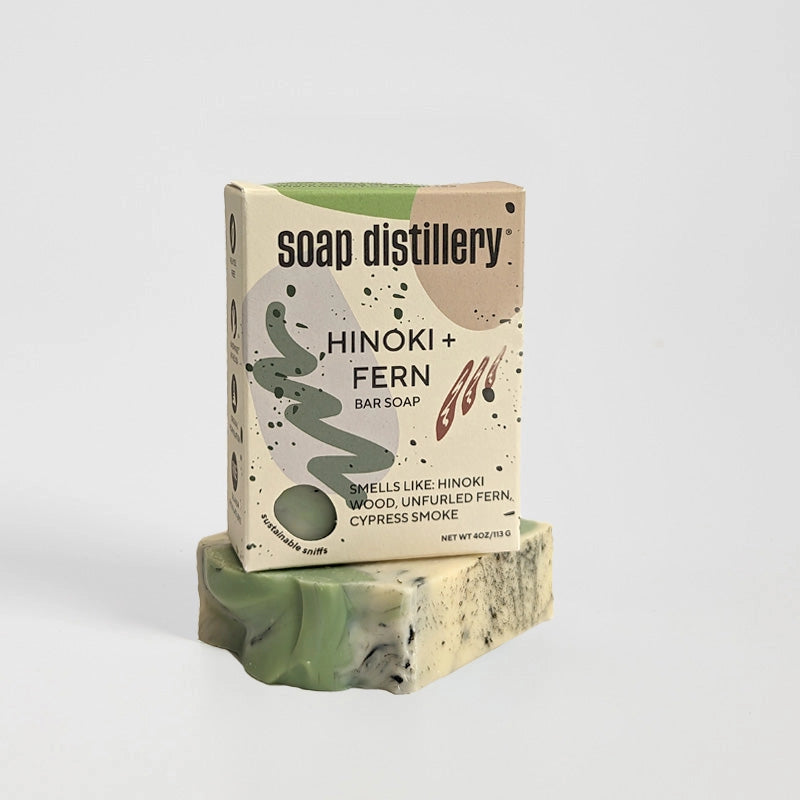 Hinoki and Fern Bar Soap