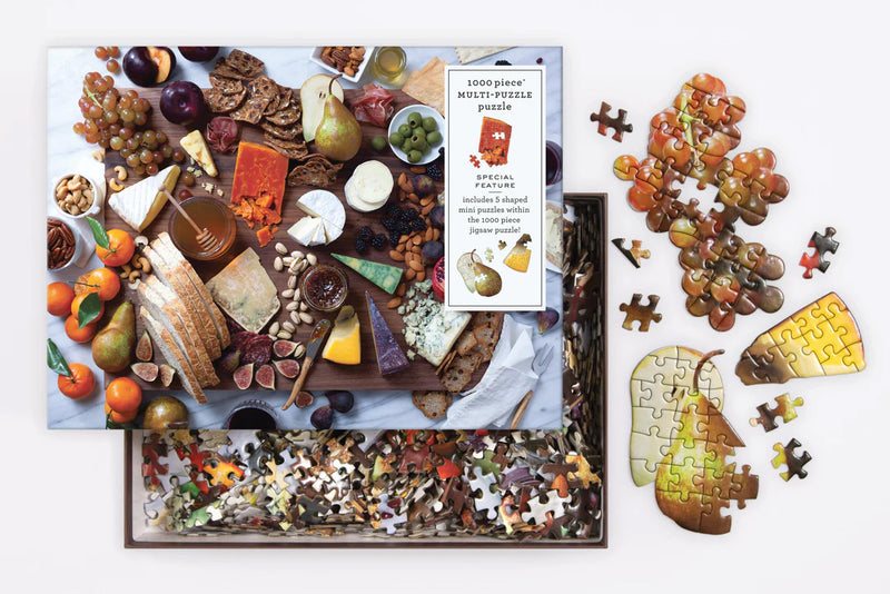 Art of the Cheeseboard 1000 Piece Puzzle