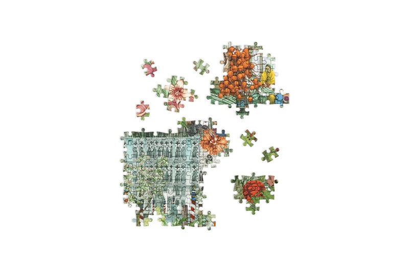 Around the World in 50 Trees, 1000-Piece Puzzle