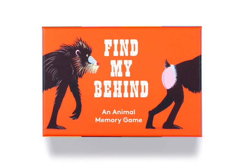 Find My Behind Animal Memory Game