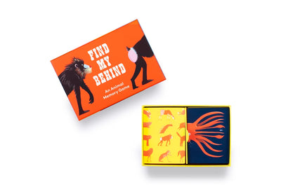 Find My Behind Animal Memory Game