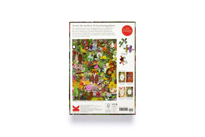 Around the World in 50 Plants, 1000-Piece Puzzle