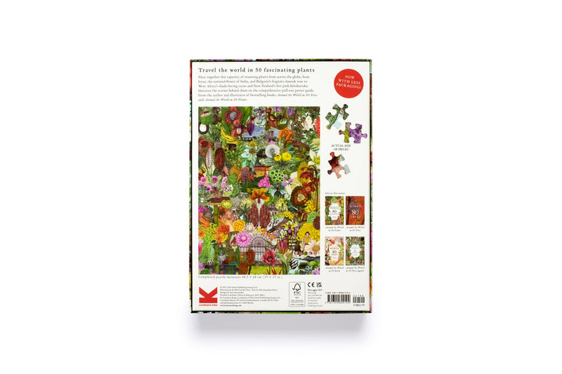 Around the World in 50 Plants, 1000-Piece Puzzle