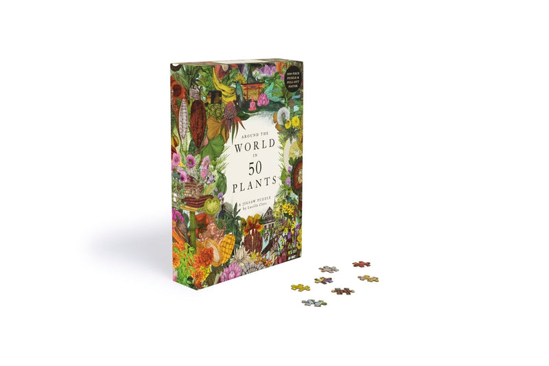 Around the World in 50 Plants, 1000-Piece Puzzle