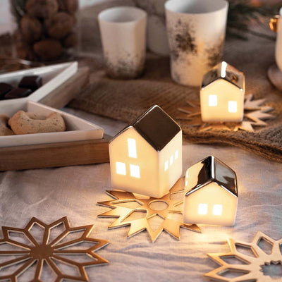 Village House - Mini with Gold Roof Medium