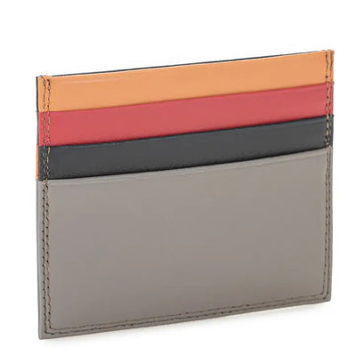 Double Sided Credit Card Holder in Fumo