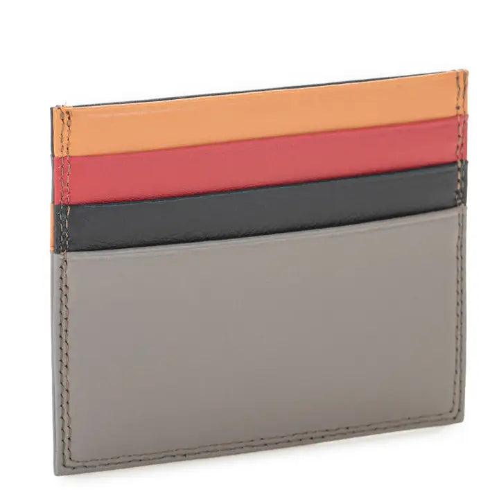 Double Sided Credit Card Holder in Fumo