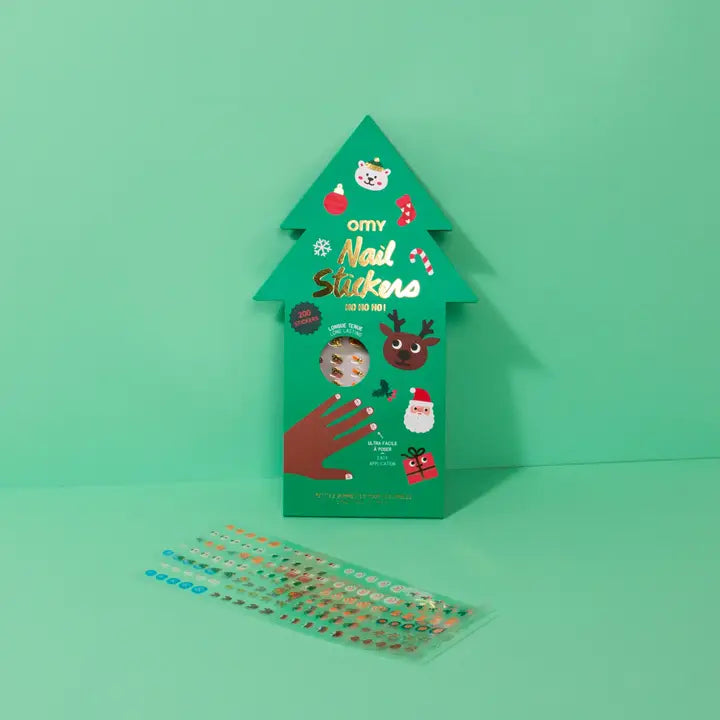 Kids Nail Stickers, Ho Ho Ho