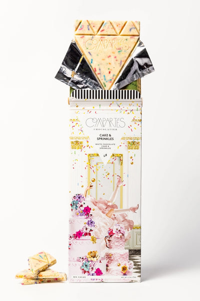 Cake and Sprinkles White Chocolate Bar