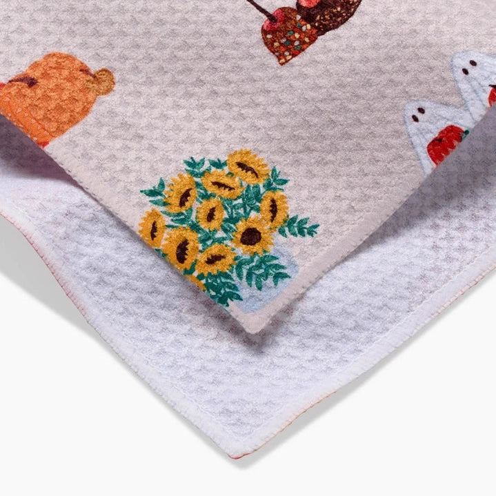 Fall Favorites Kitchen Tea Towel