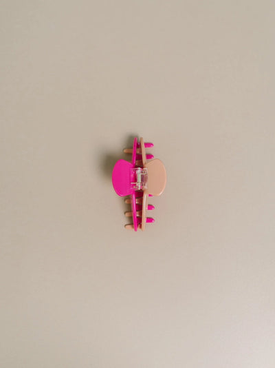 Nat + Noor, Hair Claw Clip in Dragon Fruit