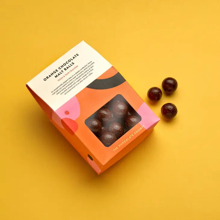 Orange Chocolate Malt Balls