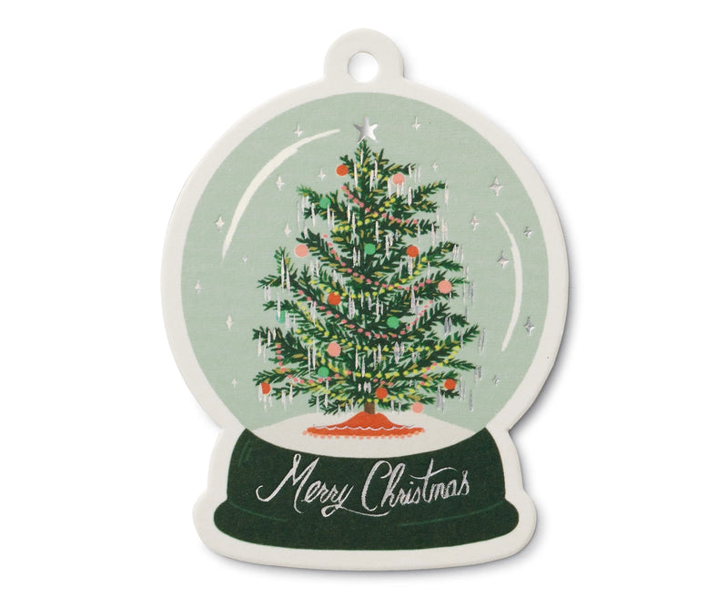 Snow Globe Gift Tags