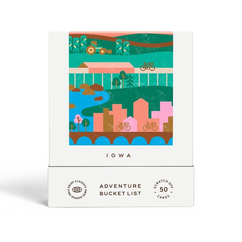 Iowa Adventure Bucket List Cards