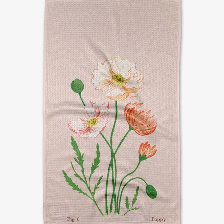 Poppy Tea Towel