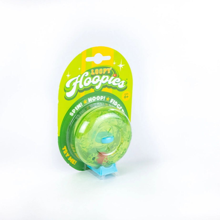 Loopy Hoopies in Green Sun – AKAR Design