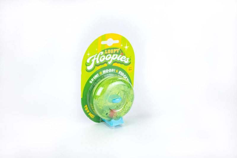 Loopy Hoopies in Green Sun