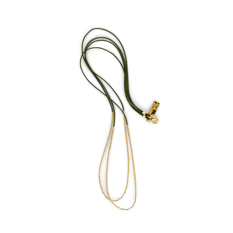 Andromeda Necklace in Moss