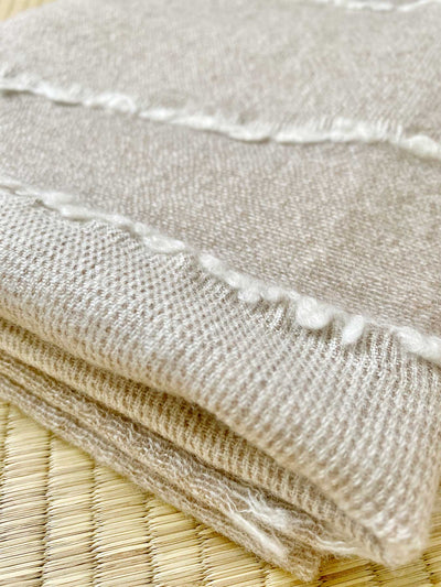 Artisan Cashmere Scarf - Oatmeal