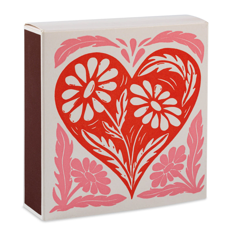 Botanical Heart Matchbox