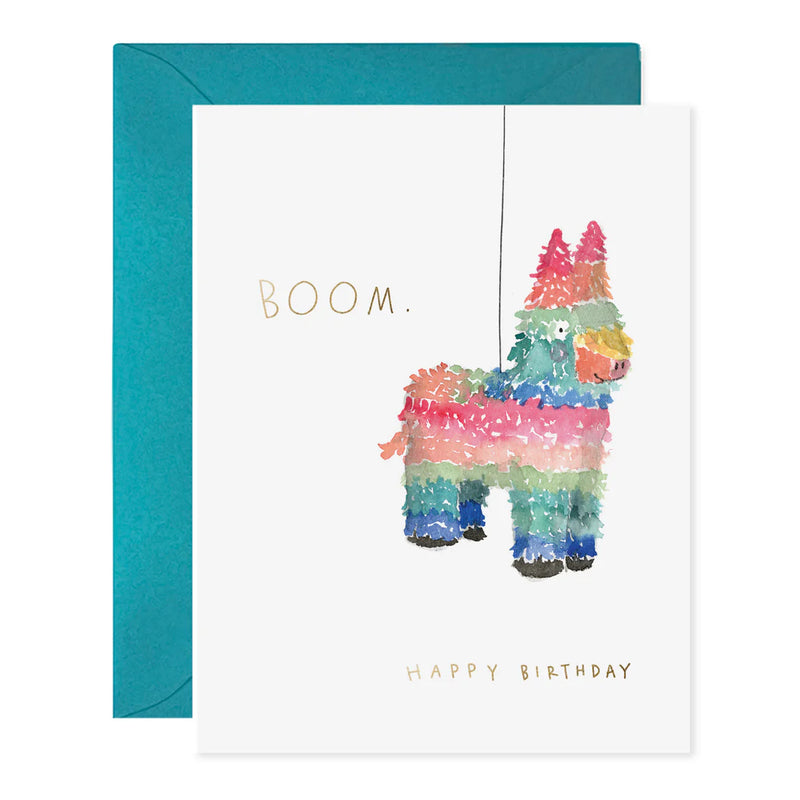 Pinata Birthday Card