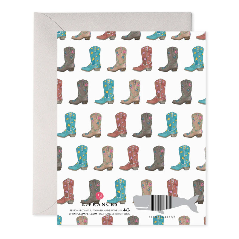 Giddy Up Birthday Card