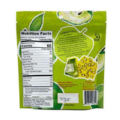 Gorgeous Green Apple Tamalitoz Candy