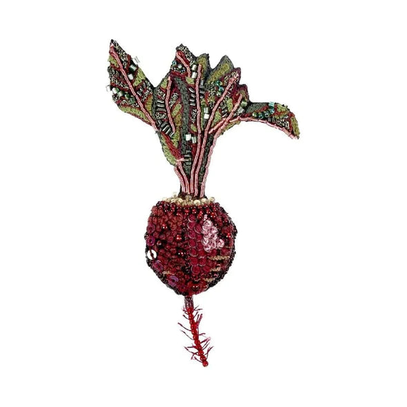 Beet Brooch Pin