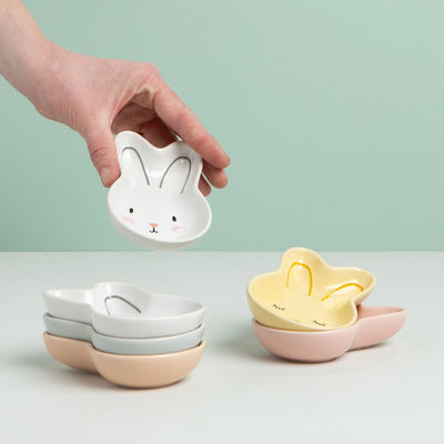 Bunny Pinch Bowls Set of 6