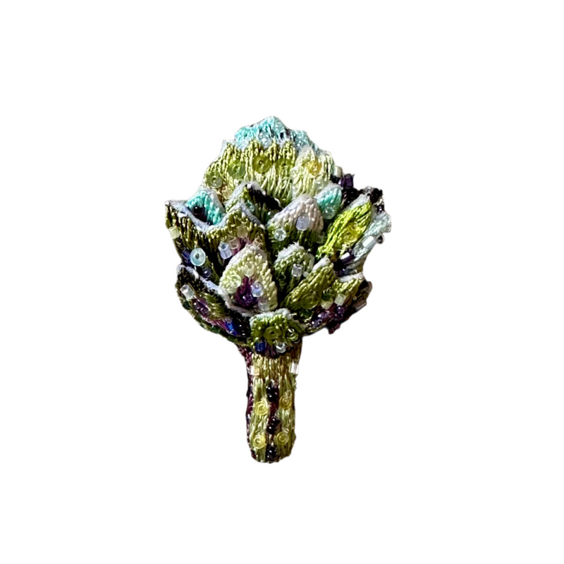 Chianti Artichoke Brooch Pin