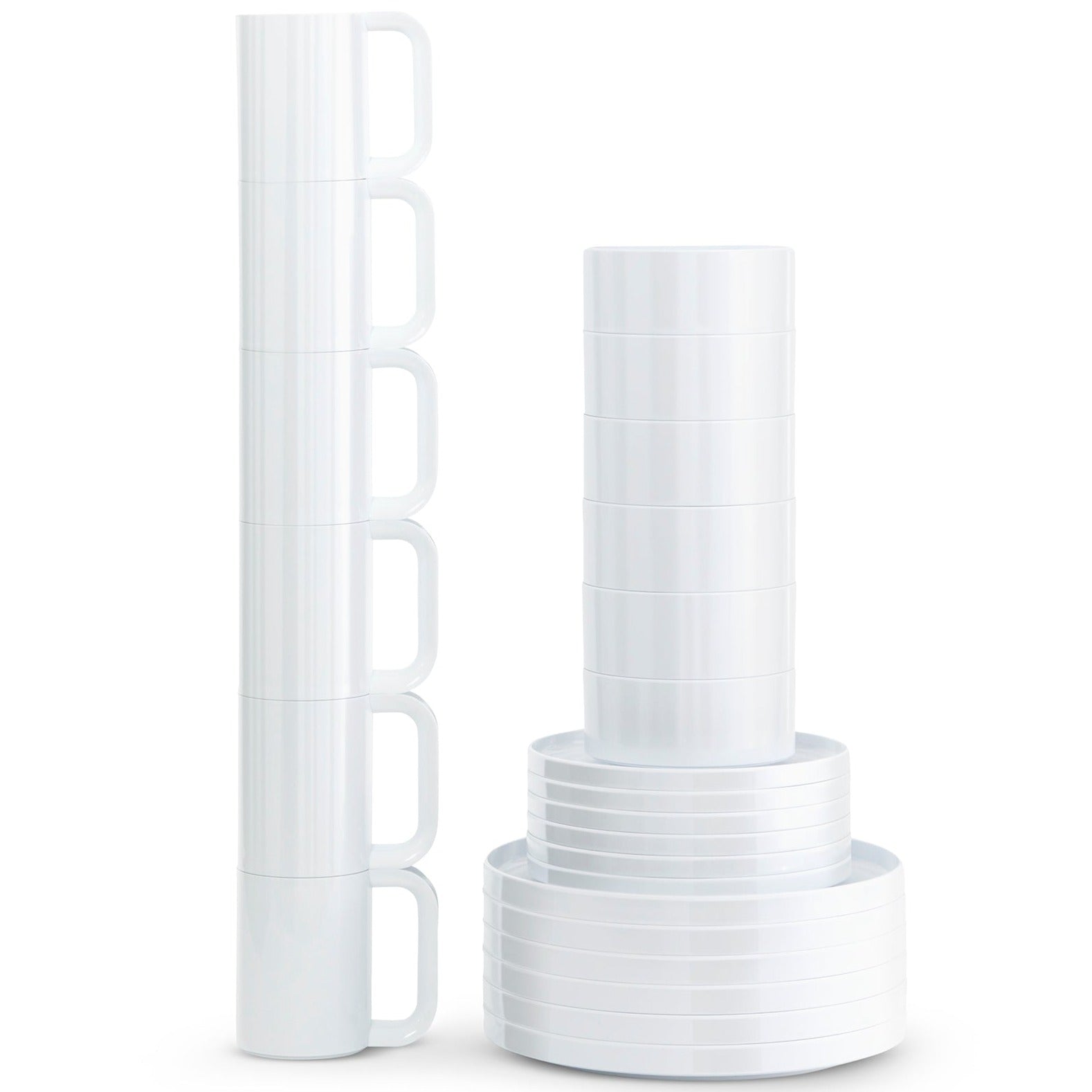Heller, Stackable Dinnerware, Dinner Plate Set – AKAR Design