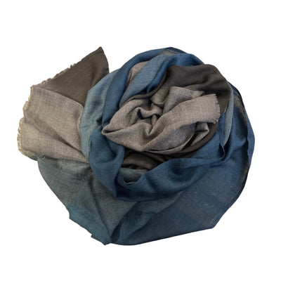 Blue Wool Stole