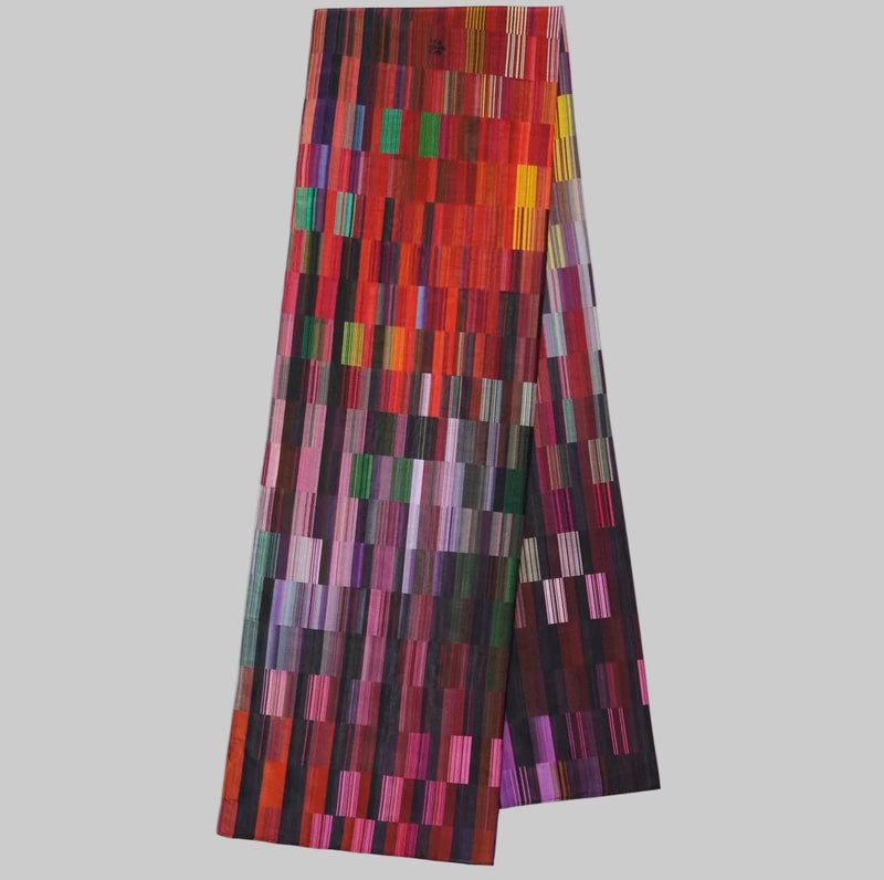 Flower Clusters Cotton Silk Scarf