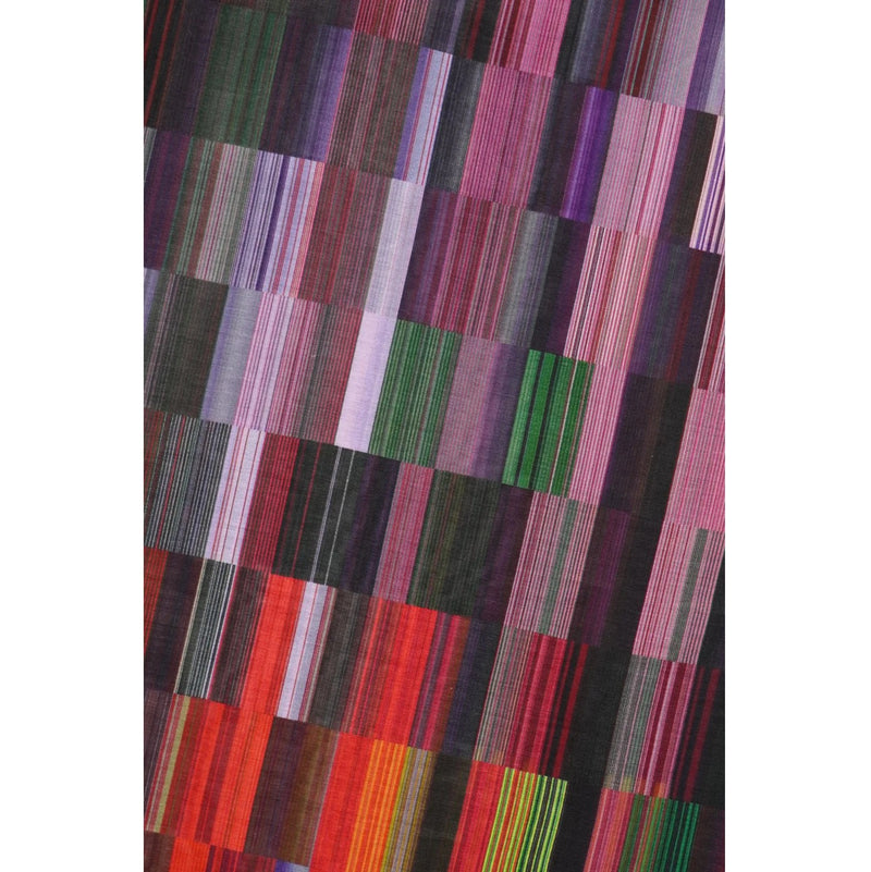 Flower Clusters Cotton Silk Scarf