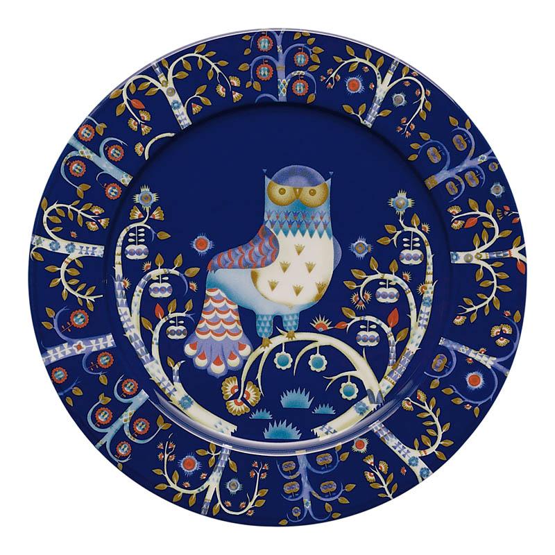 Iittala, Taika: 11" Dinner Plate in Blue