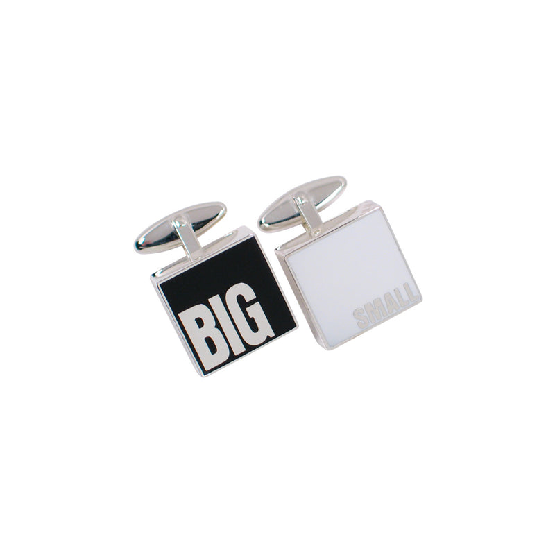 BIG/SMALL Rod Dyer Cufflinks