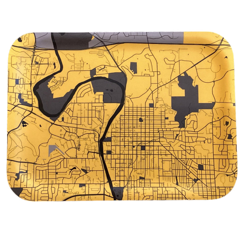 AKAR Designed: Hawkeye Map Medium Tray