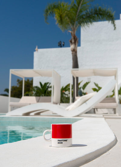 Pantone Espresso Mug: Red
