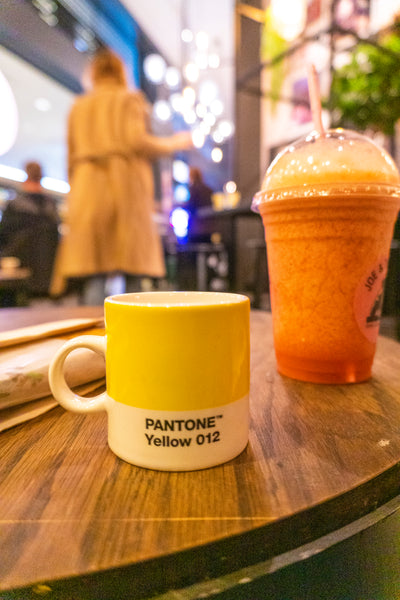 Pantone Espresso Mug: Yellow