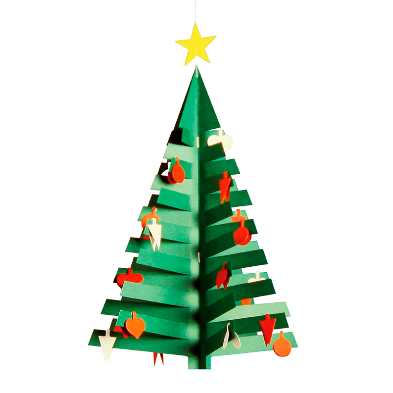 Christmas Calendar Tree Mobile