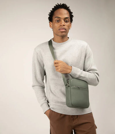 COENMINI Vegan Crossbody Bag, Forest