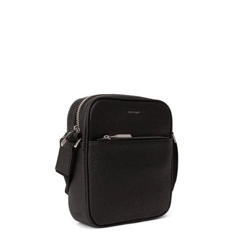 COENMINI Vegan Crossbody Bag, Black