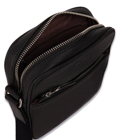 COENMINI Vegan Crossbody Bag, Black