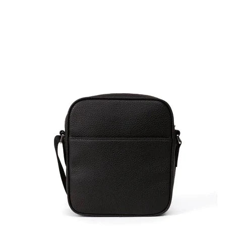 COENMINI Vegan Crossbody Bag, Black
