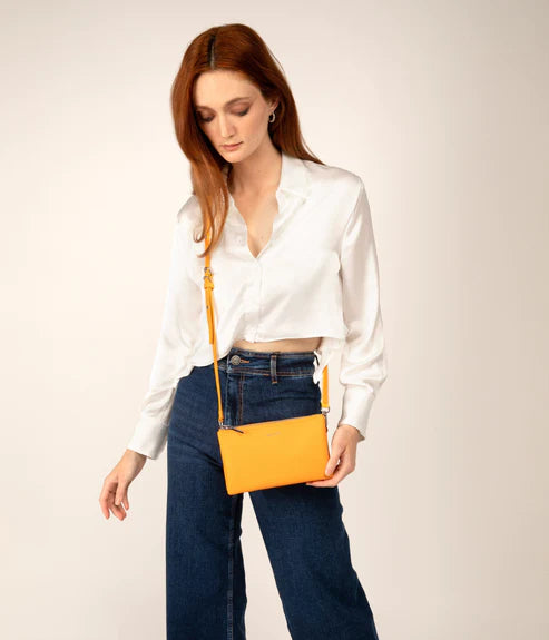 Triplet Vegan Crossbody Bag Purity Violet Os